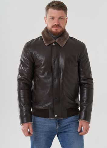 Мужская дубленка 