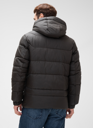 Мужской пуховик с капюшоном 