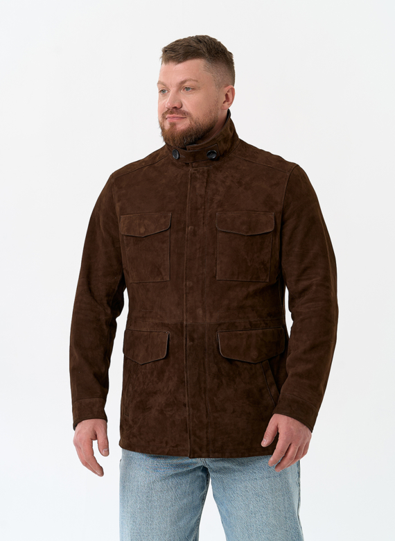 Мужская куртка из натуральной замши